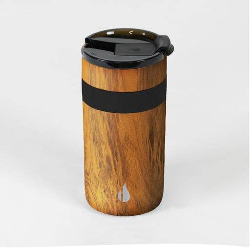 2 In 1  DuoSip Tumbler - Teakwood