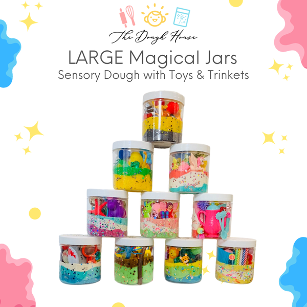 Large Fairy Garden Magical Jars