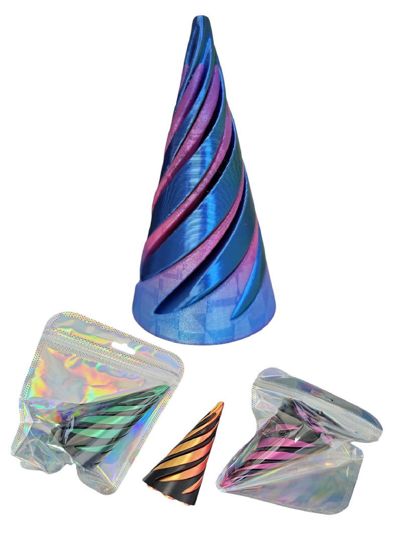 4.5" Jumbo 3D Printed Fidget Cone