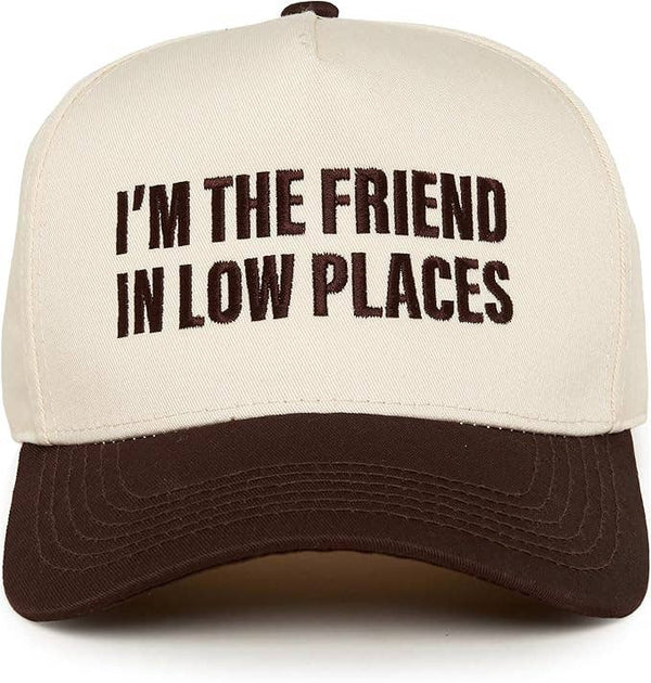 I'm The Friend In Low Places - Brown/Beige