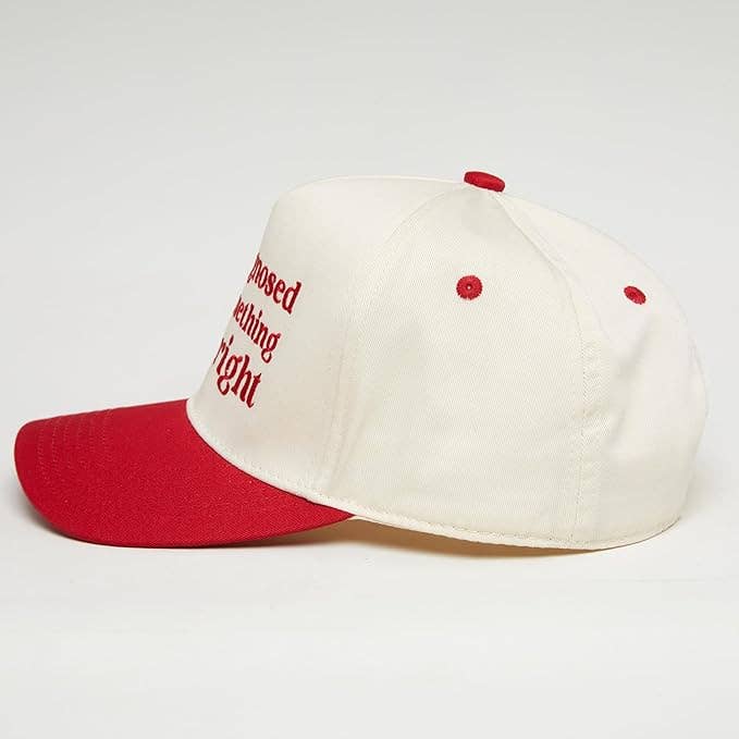 Undiagnosed But Something Ain't Right Red/Beige