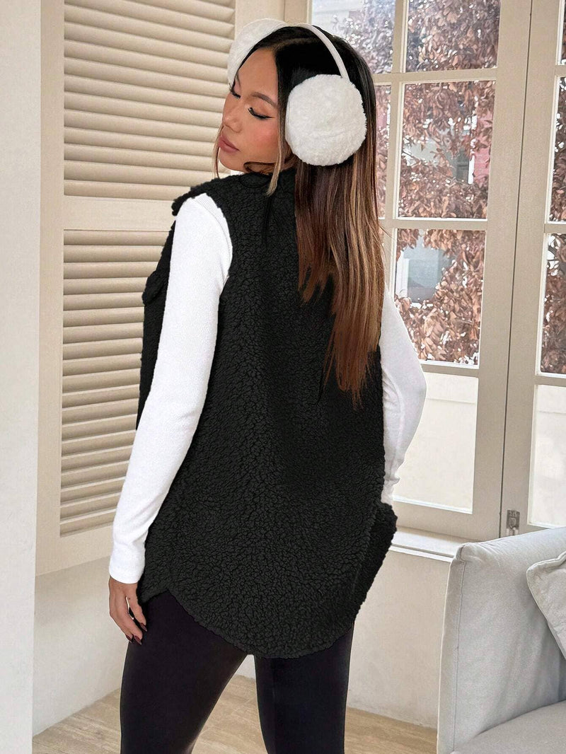 Plush Vest Waistcoat