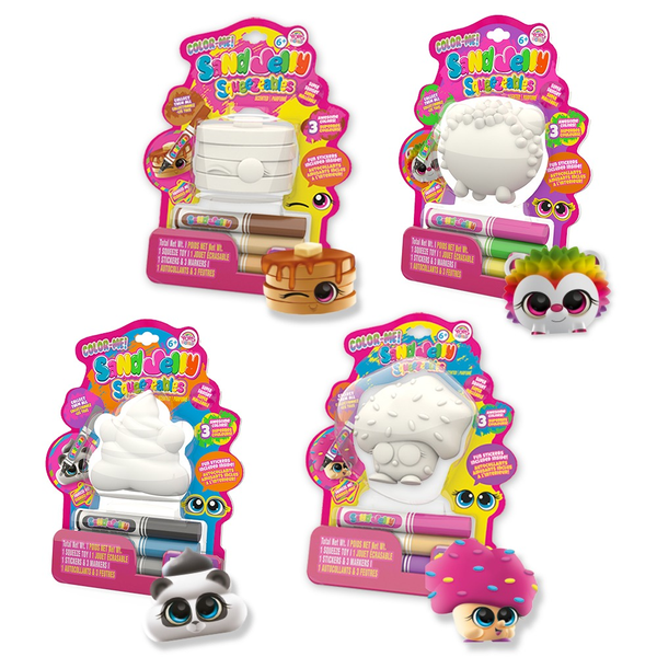 DIY Color Me Sand Jelly Squeezeables