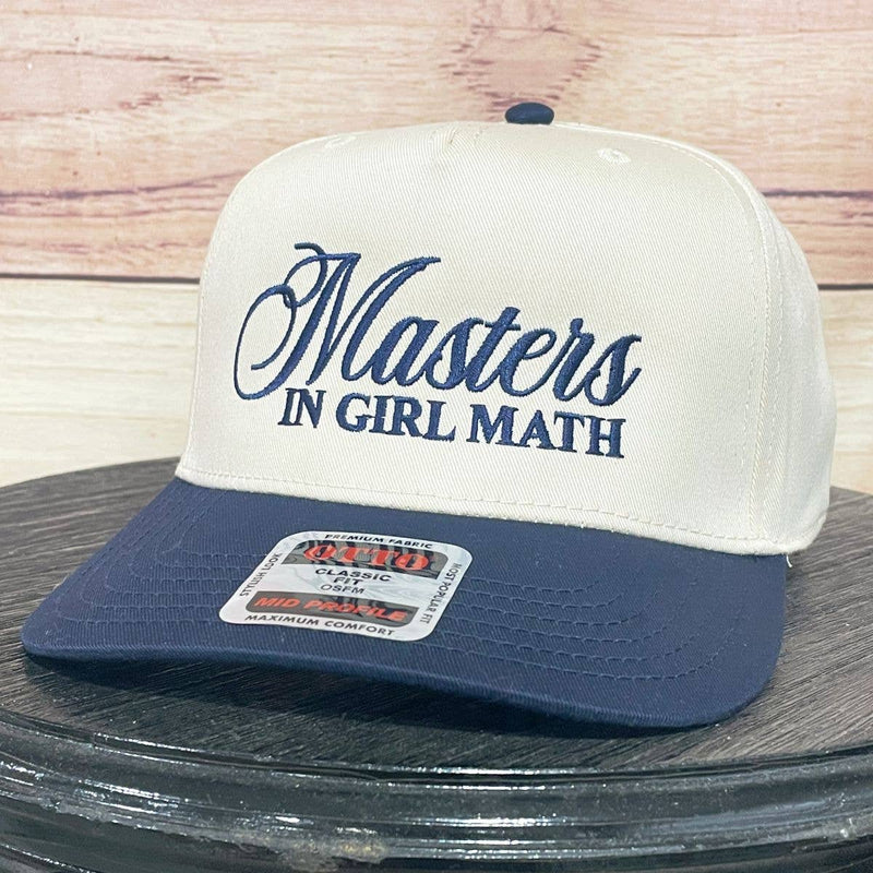 Girl Math Trucker Hat