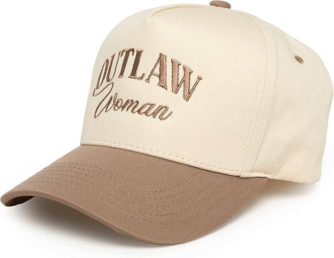 Outlaw Woman Hat- Khaki/Beige