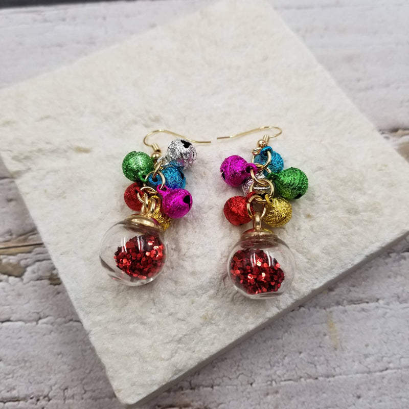 Jingle Bells Christmas Earrings