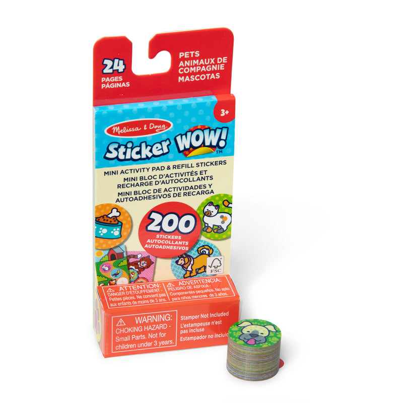 Sticker WOW! Mini Activity Pad with Refill Stickers