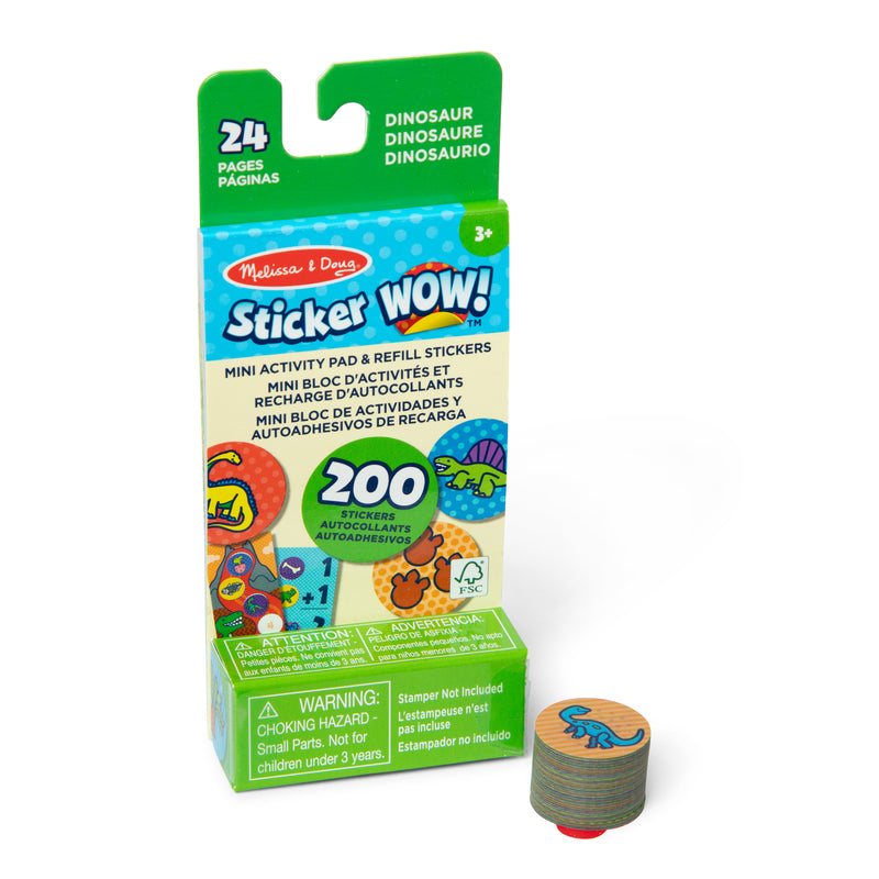 Sticker WOW! Mini Activity Pad with Refill Stickers