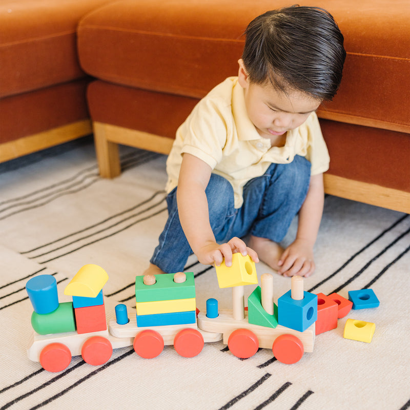 Stacking Wooden Train