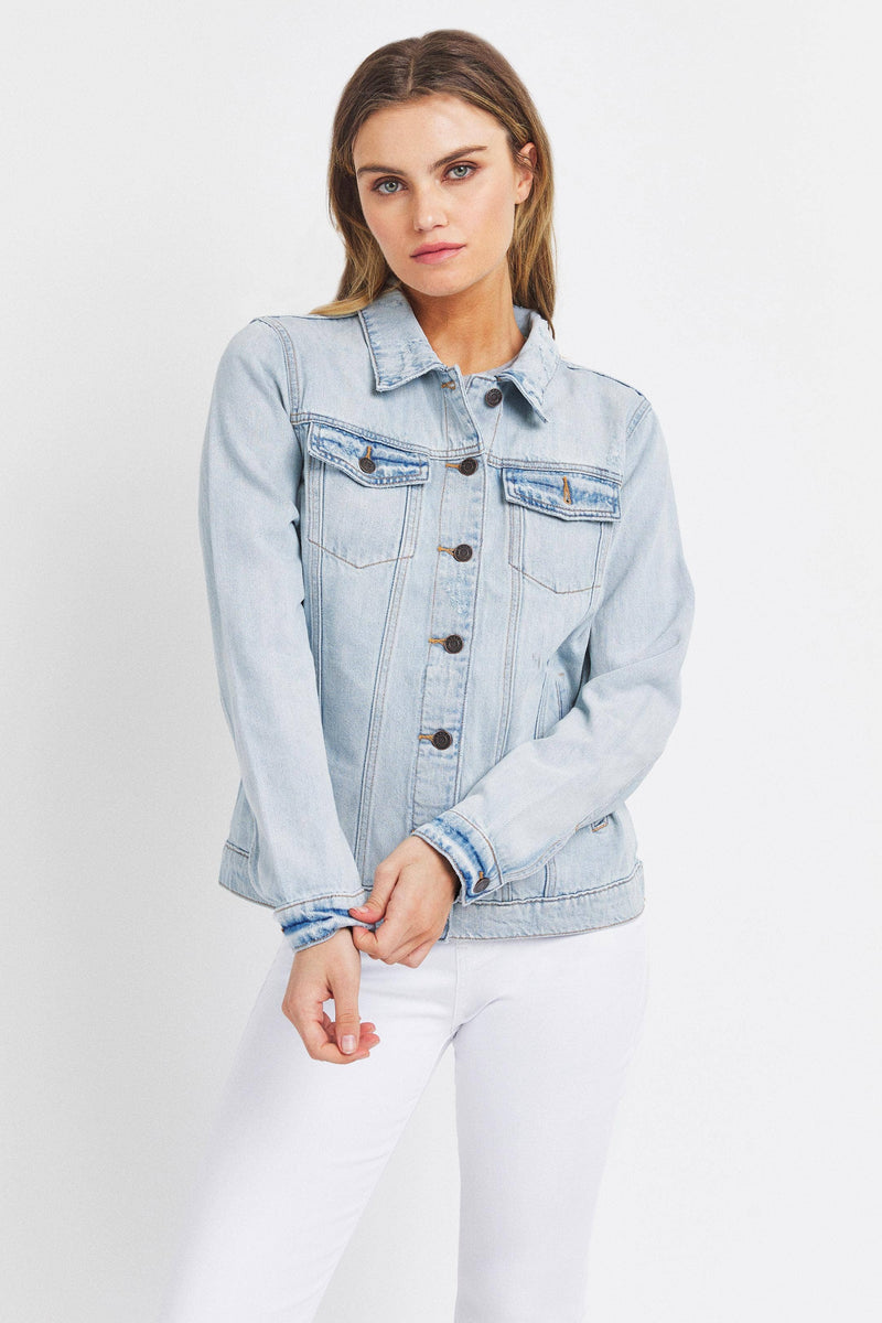 Oversized Classic Denim Jacket Super Light