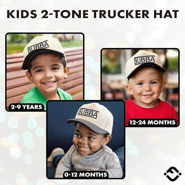 Kids Two Tone Bubba Hat
