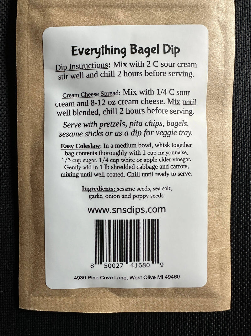 Everything Bagel Dip Mix