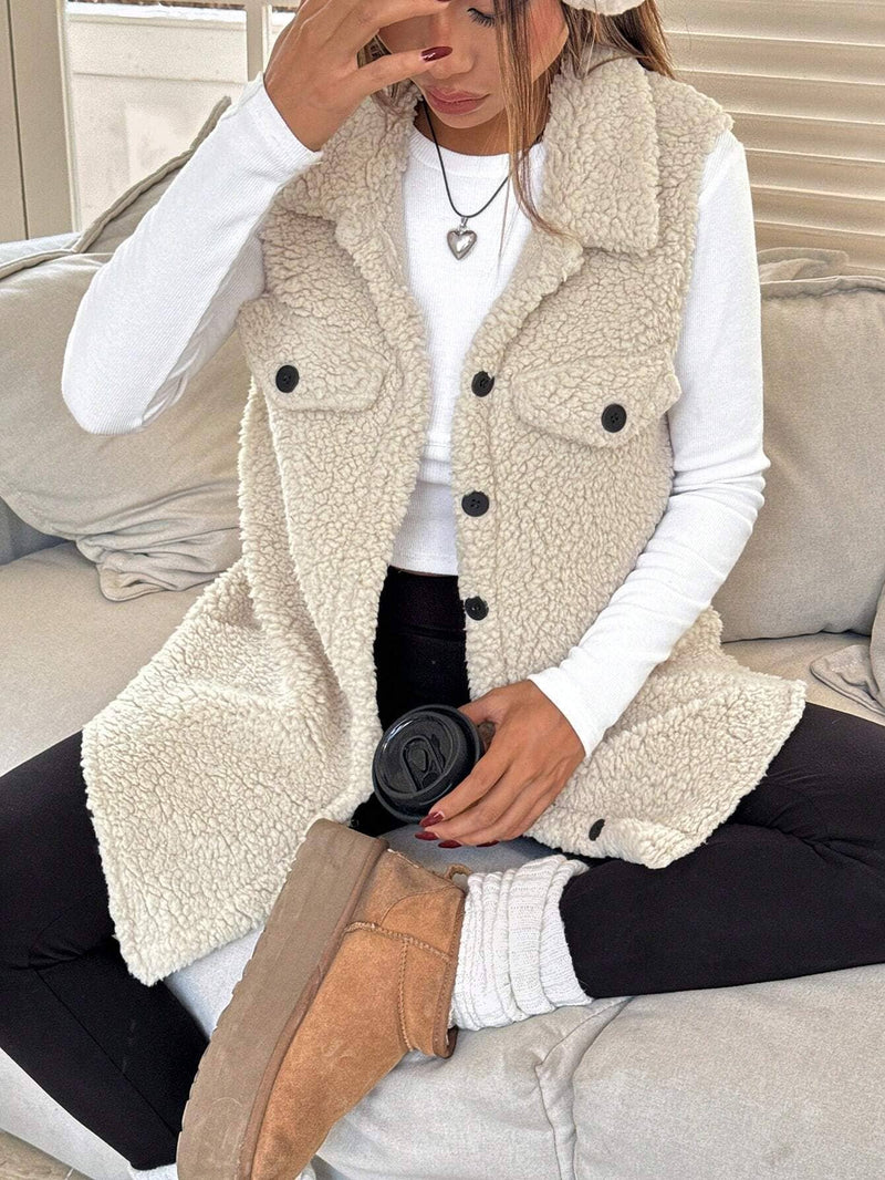 Plush Vest Waistcoat