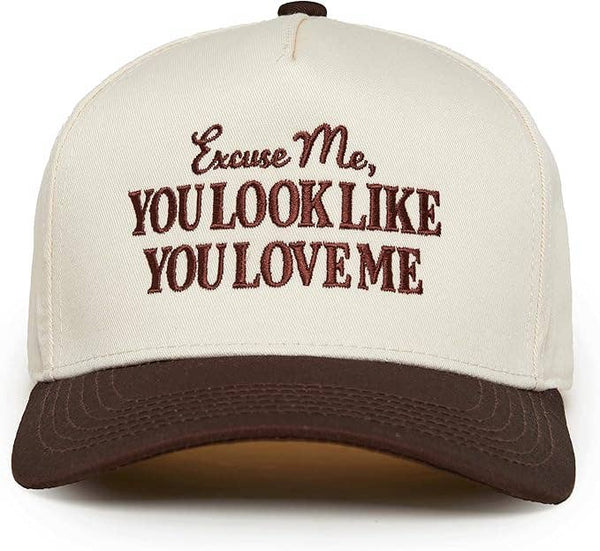 Two Tone Cap: Excuse Me, You Look Like You Love Me