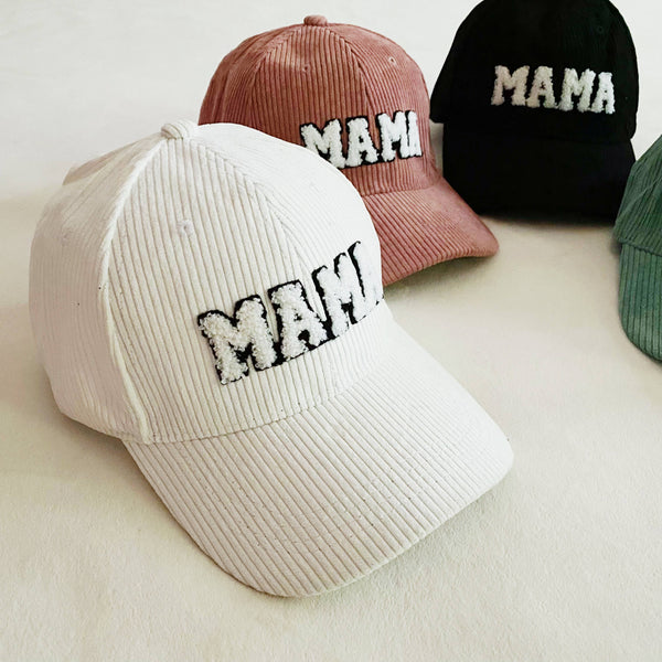 Corduroy Mama Ball Cap: Multiple Colors