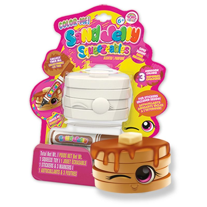 DIY Color Me Sand Jelly Squeezeables