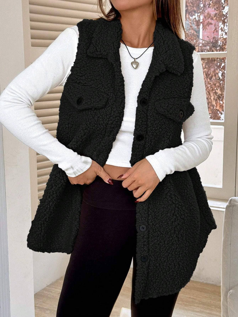 Plush Vest Waistcoat
