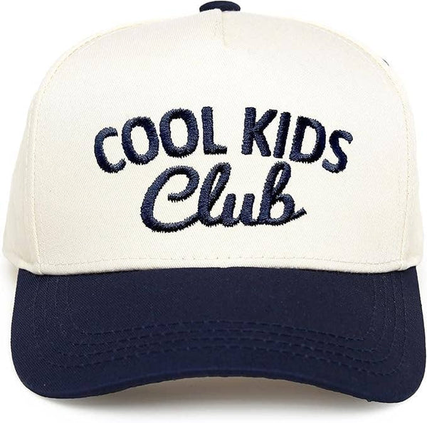 Kids/Baby Two Tone Vintage Cap - Cool Kids Club
