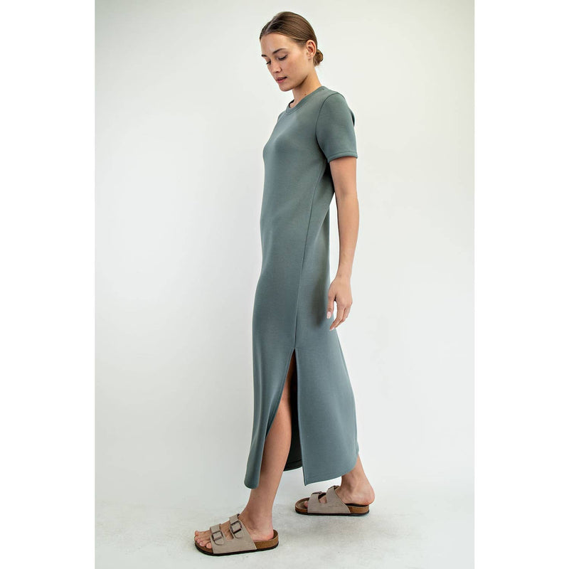 Hannah Scuba Maxi Dress