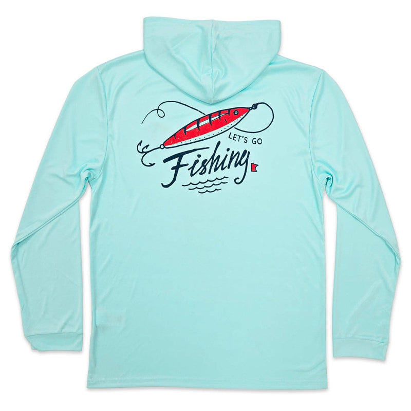 Let's Go Fishing UPF Lightweight Hoodie