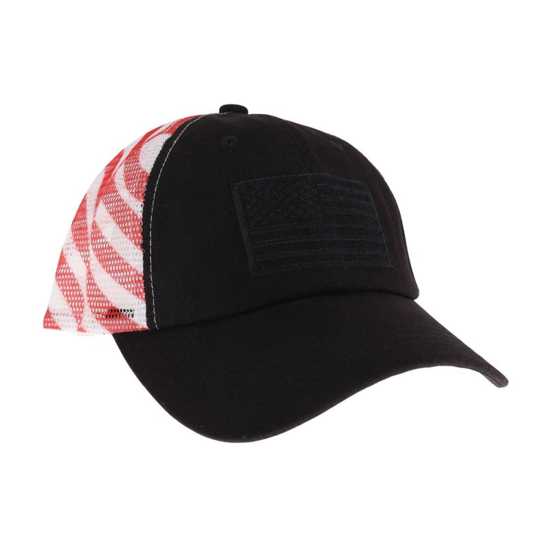 Embroidered American Flag Hat- Multiple Colors