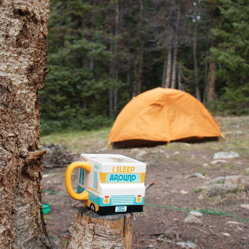 "I sleep Around" RV Camper Mug