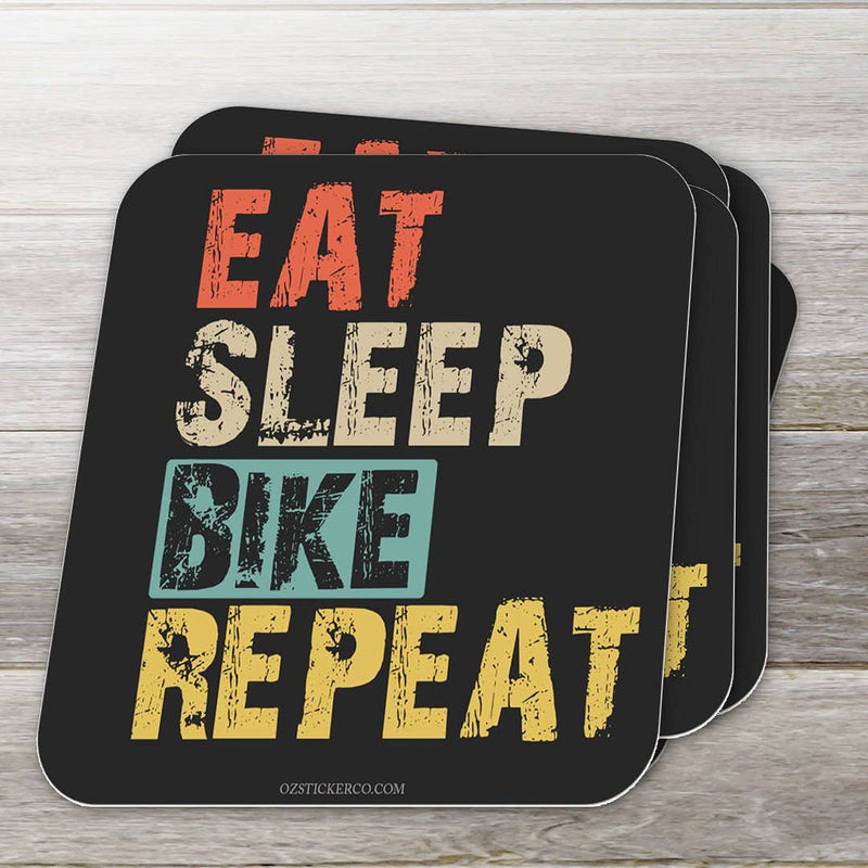 Eat Sleep Bike Repeat Sticker