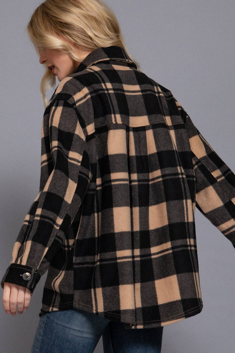 Leah Fleece Shacket