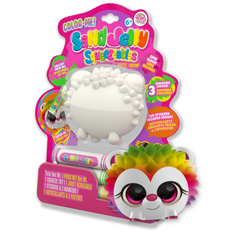 DIY Color Me Sand Jelly Squeezeables