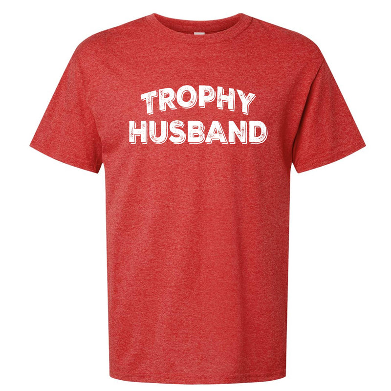 Trophy Husband Men's T-Shirt: Heather Red / Multiple Sizes