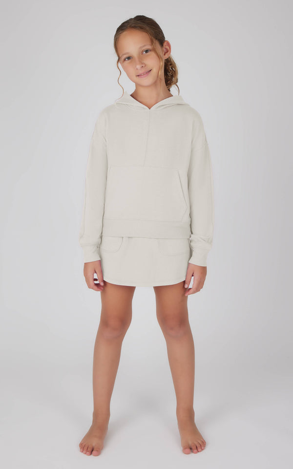 Girls Pullover Hoodie and Skort - Set