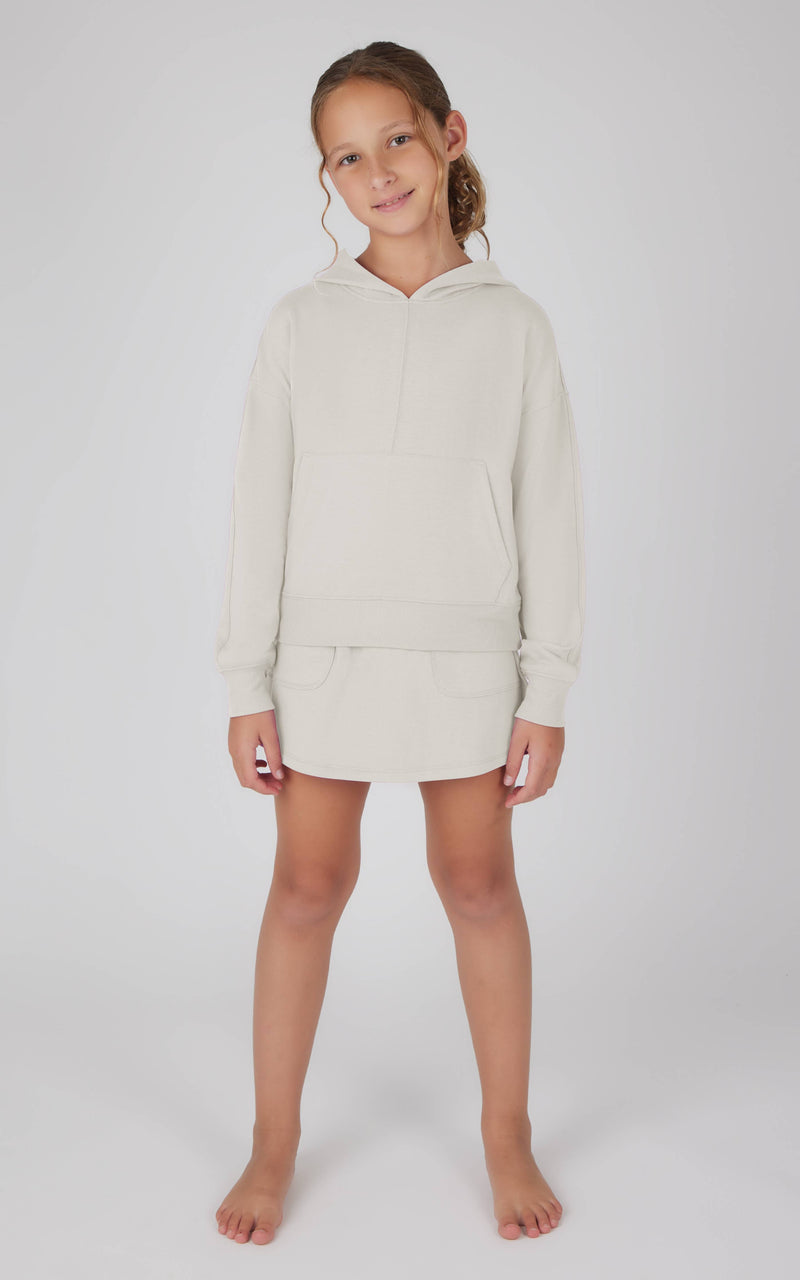 Girls Pullover Hoodie and Skort - Set