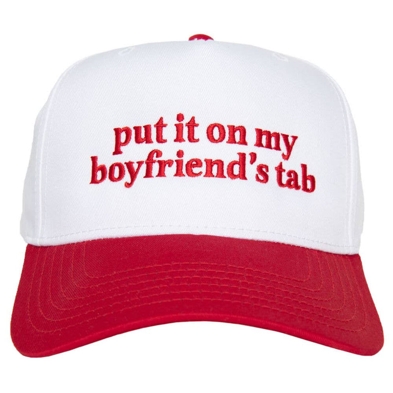 Put It On My Boyfriend's Tab Vintage Hat
