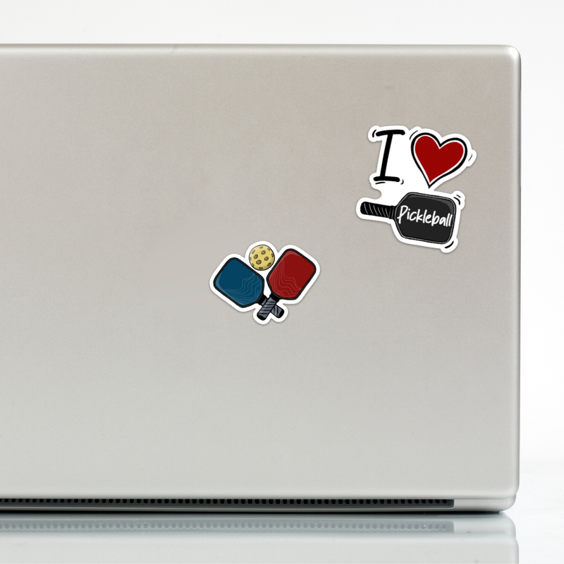 I love Pickleball - Sticker