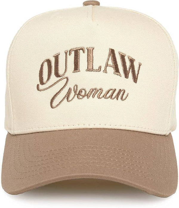 Outlaw Woman Hat- Khaki/Beige