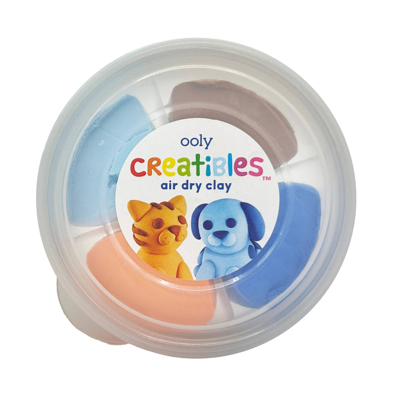 Creatibles D.I.Y. Air-Dry Clay Kit: Pet BFFs (Set of 4)