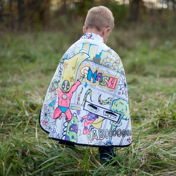 Colour-A-Cape- Spiderman