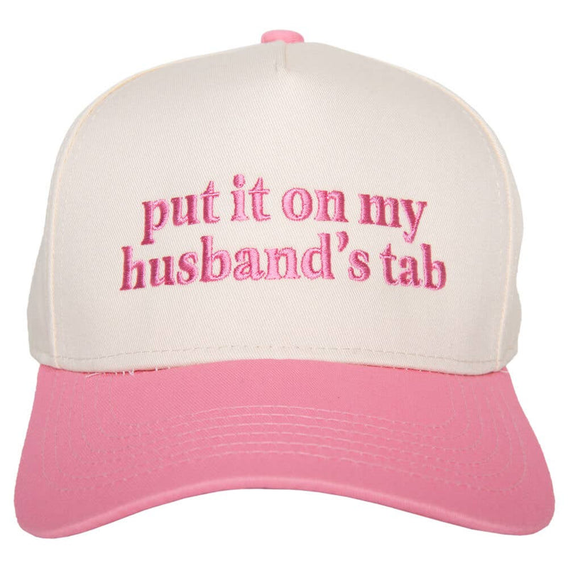 Put It On My Husband's Tab Vintage Hat