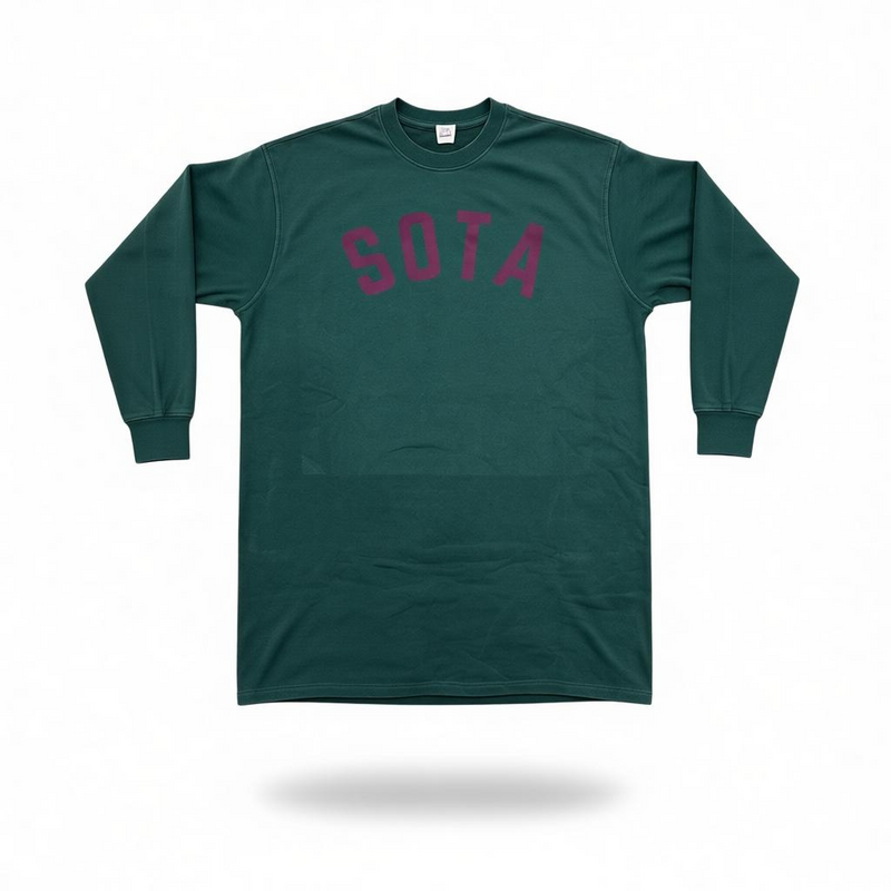 Maroon Sota Crew Sweatdress