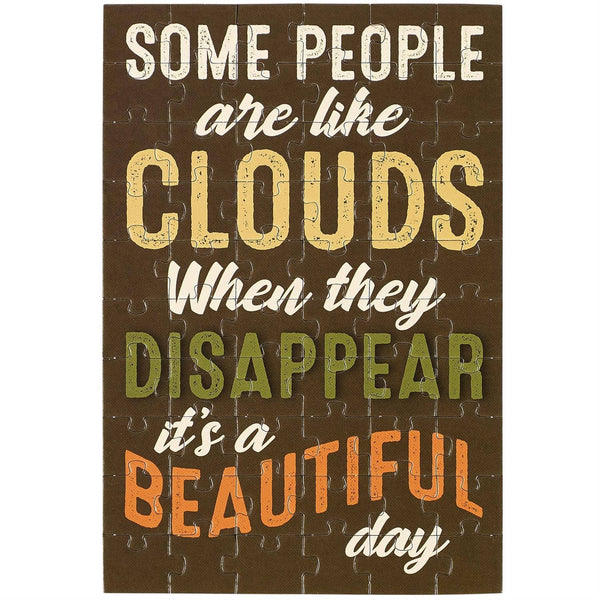 Beautiful Day Puzzle Card