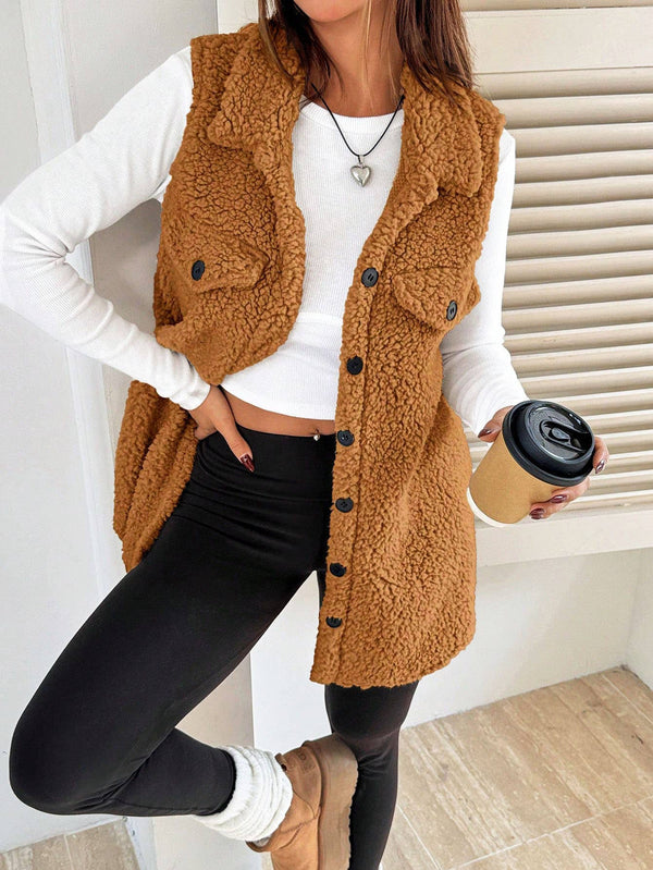 Plush Vest Waistcoat