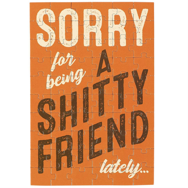 Being A Friend Puzzle Card