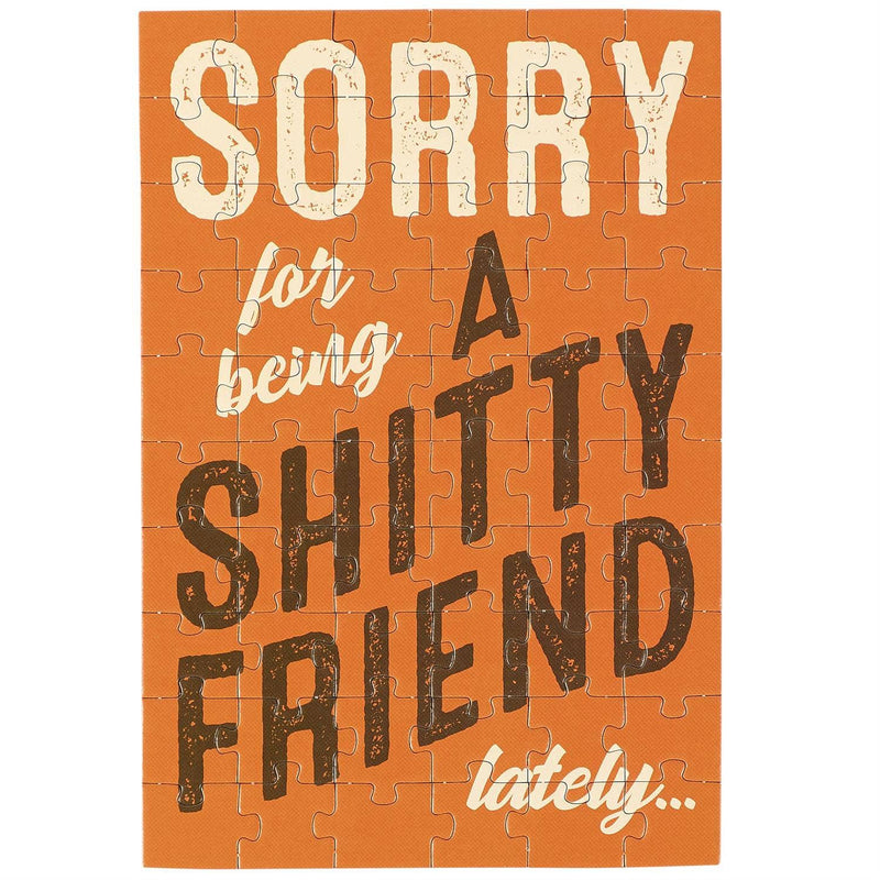 Being A Friend Puzzle Card