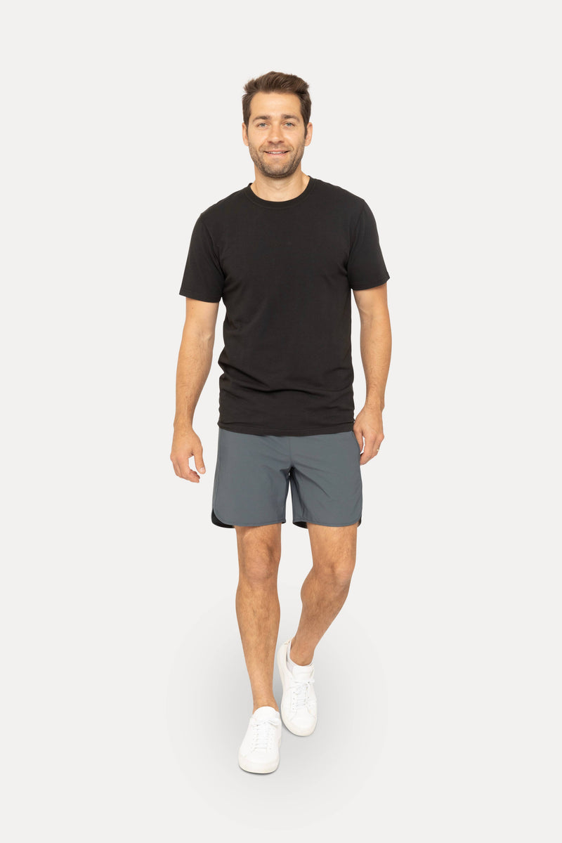 Men's Essential Active Shorts: Black