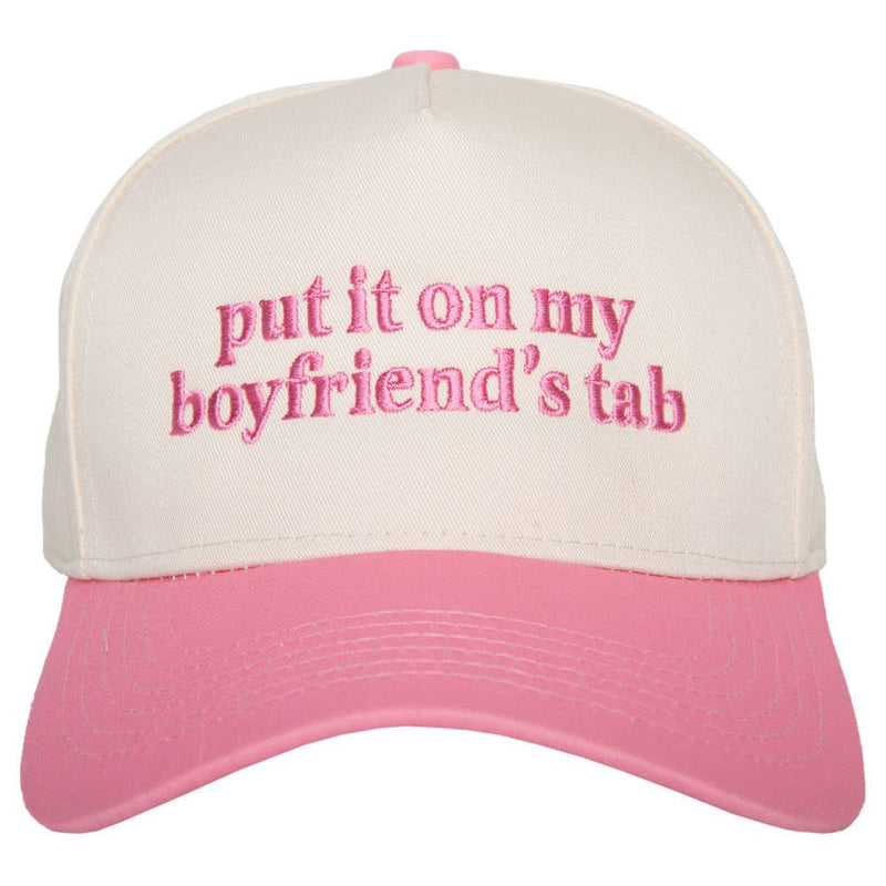 Put It On My Boyfriend's Tab Vintage Hat
