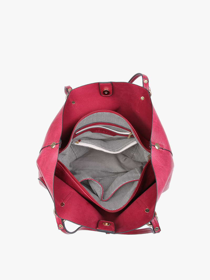 M1614 Iris Monogrammable 2-in-1 Tote Bag