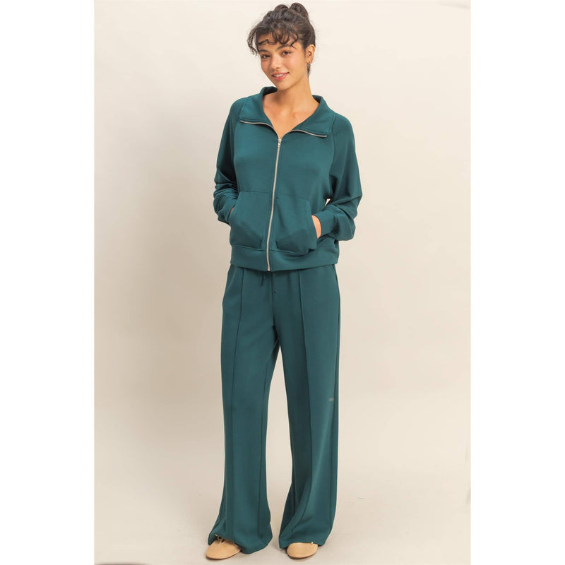 Bethany Full Zip Scuba Jacket