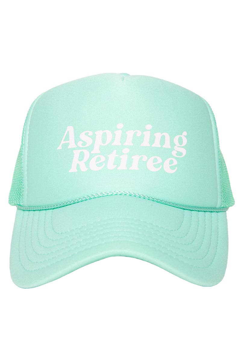 Aspiring Retiree Foam Trucker Hat