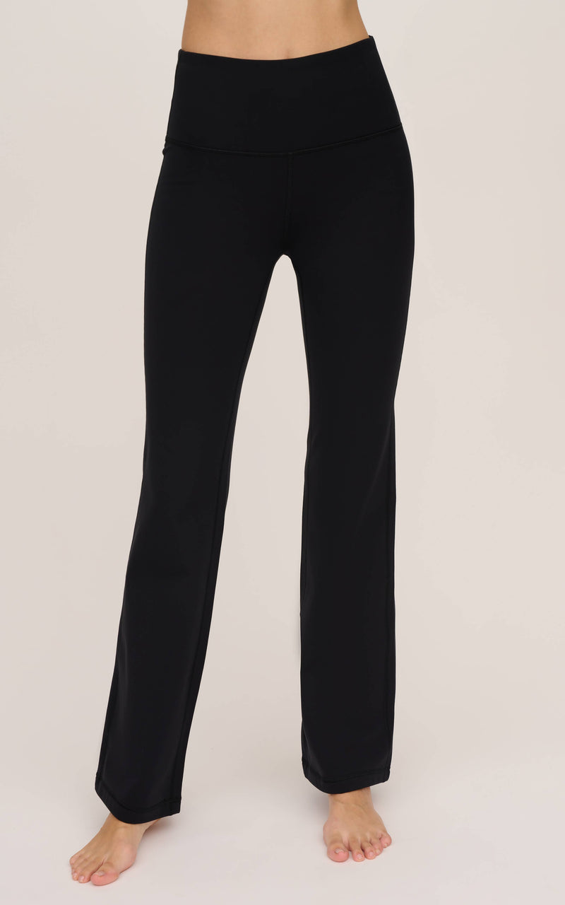 Iris Flare Lounge Pants- Black