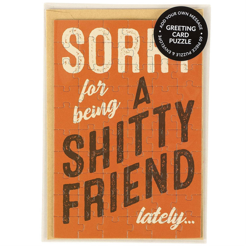 Being A Friend Puzzle Card